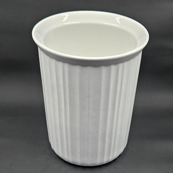 CorningWare Tableware Casual China French White Utensil Crock HTF! (COPY) - Picture 1 of 8